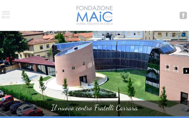 Fondazione Maic Homepage sito Fondazione MAiC