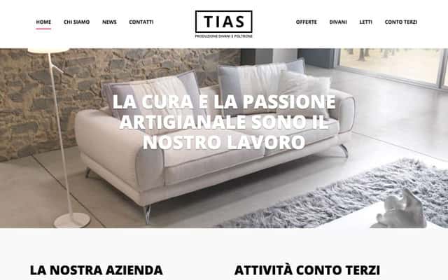 TIAS Homepage sito TIAS