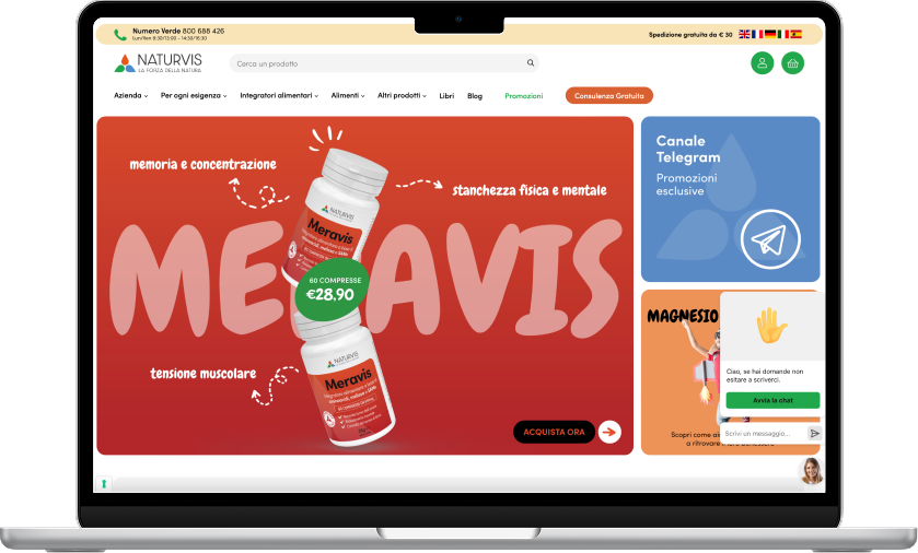 Sito web Naturvis